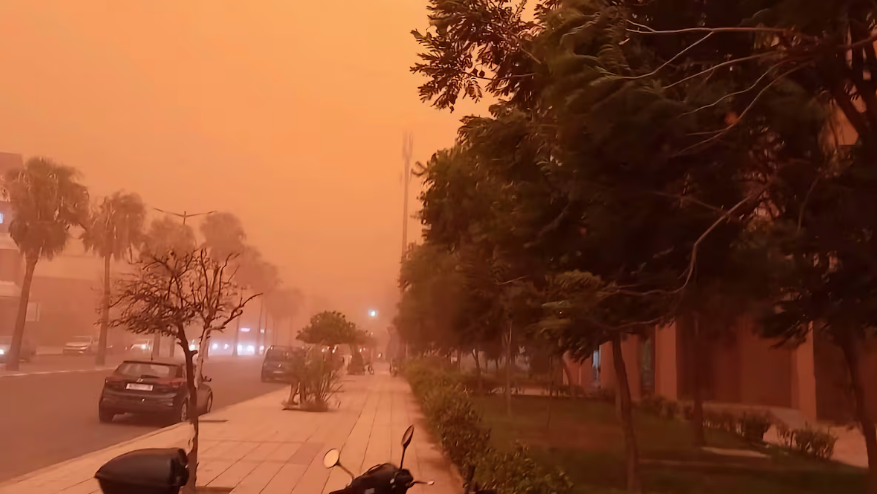 Météo : Vent forts et tempêtes de poussières ce jeudi au Maroc